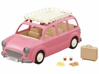 Sylvanian Families Rodinné auto ružové Van / od 3 rokov