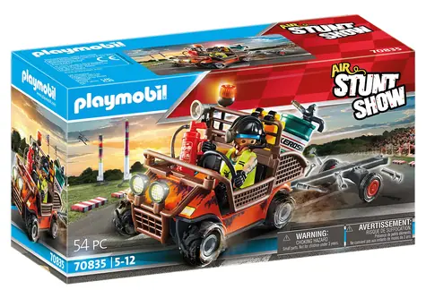 Playmobil® Air Stuntshow 70835 Mobilný servis / Počet dielikov: 54 / od 5 rokov