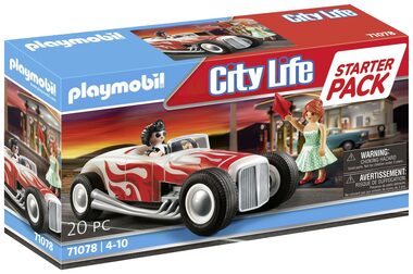 Playmobil® City Life 71078 Starter Pack Hot Rod / Počet dielikov: 20 / od 4 rokov