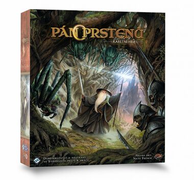 ADC Blackfire Pán prsteňov: kartová hra - revidované vydanie / Dĺžka hry 90 minút / počet hráčov 1-4 / od 14 rokov