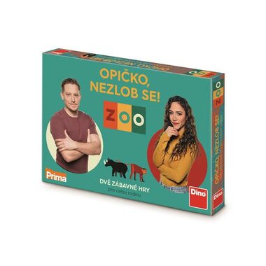 DINO Opičko, nehnevaj sa! - Rodinná hra / Dĺžka hry: 30 minút / Počet hráčov: 2-4 / od 5 rokov