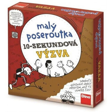 DINO Malý poseroutka - 10 sekundová výzva - Detská hra / Dĺžka hry: 30 minút / Počet hráčov: 2-6 / od 8 rokov
