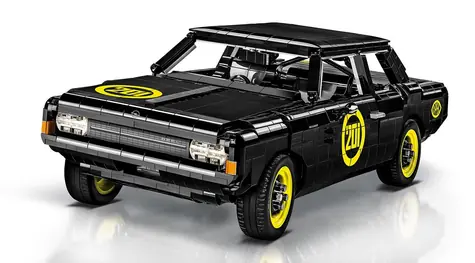 Cobi 24333 Opel Rekord C Schwarze Witwe / 1:12 / 2078 kociek / od 8 rokov