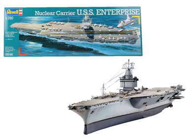 Revell USS Enterprise / Plastikový model / 1:720 / Počet dielikov 102 / Obtiažnosť 4 / od 10 rokov