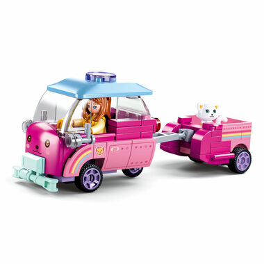 Sluban Girls Dream M38-B0921C Mačacie vozidlo / LEGO - kompatibilné / Počet figúrok|dielikov: 1|116 / od 6 rokov