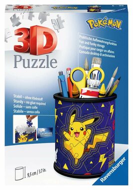 Ravensburger 3D Puzzle Stojan na ceruzky Pokémon / 54 dielov / 7.7 x 7.7 x 9.5 cm