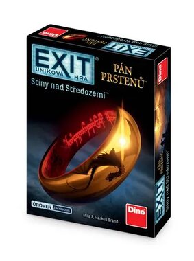 DINO Exit úniková hra: Pán prsteňov - Párty hra / Dĺžka hry: 90 minút / Počet hráčov: 1-6 / od 10 rokov