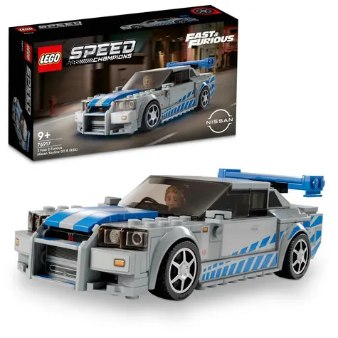 LEGO® Speed Champions 76917 2 Fast 2 Furious Nissan Skyline GT- R (R34) / Počet dielikov: 319 / od 9 rokov / dopredaj