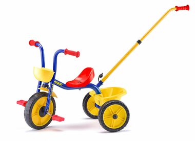 Trojkolka Baby Trike s vodiacou tyčou / od 3 rokov / nosnosť 20kg