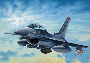 Italeri 0188 F-16C/D Night Falcon / Plastikový model / 1:72 / Obtiažnosť 2