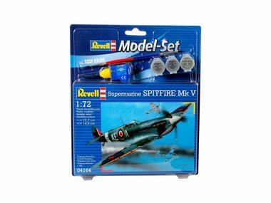 Revell 64164 Supermarine Spitfire Mk. V / Plastikový model / 1:72 / Počet dielikov: 39 / Obtiažnosť 2