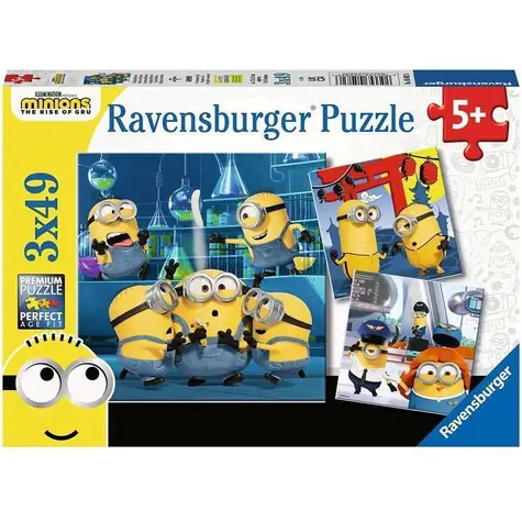 Ravensburger Mimoni 2 - 3 x 49 dielikov / od 5 rokov