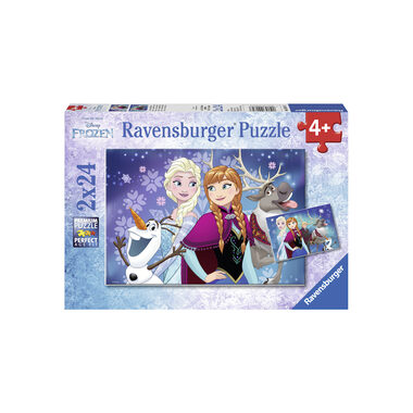 Ravensburger Ľadové Kráľovstvo / 2 x 24 dielikov / od 4 rokov