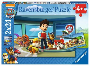 Ravensburger Tlapková patrola: Dobrý skutok - 2 x 24 dielikov / od 4 rokov