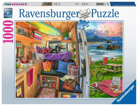 Ravensburger Pohľad z karavanu / 1000 dielikov / od 14 rokov