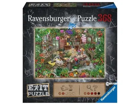 Ravensburger Skleník / 368 dielikov / od 12 rokov