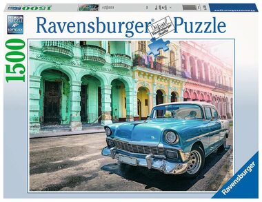 Ravensburger Autá na Kube / 1500 dielikov / od 14 rokov