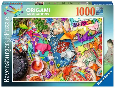Ravensburger Origami / 1000 dielikov / od 12 rokov