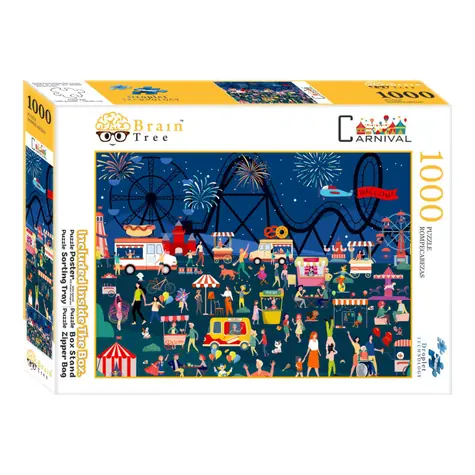 Brain Tree Puzzle Na púti / 1000 dielikov / od 14 rokov
