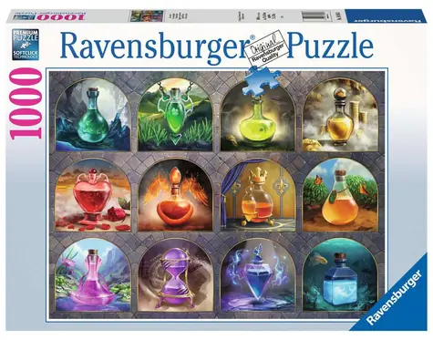 Ravensburger Silné lektvary / 1000 dielikov / od 14 rokov