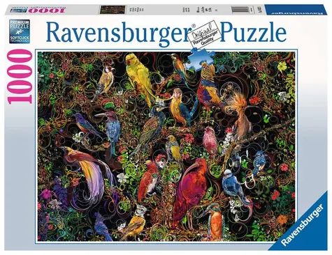 Ravensburger Umelecké vtáky / 1000 dielikov / od 14 rokov