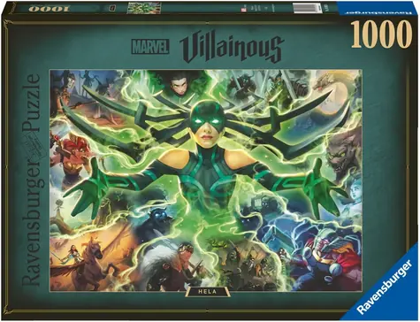 Ravensburger Villainous: Hela / 1000 dielikov / od 14 rokov