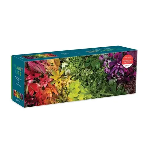 Galison Puzzle Panoráma živá záhrada / 1000 dielikov / od 8 rokov