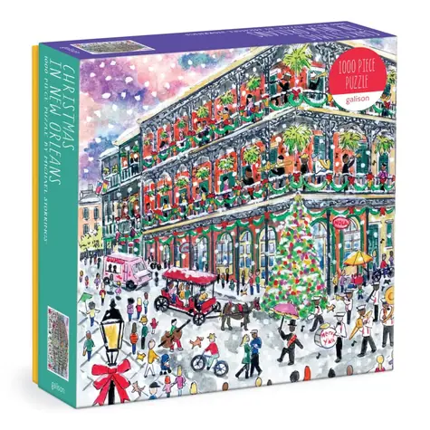 Galison Puzzle Vianoce v New Orleans / 1000 dielikov / od 8 rokov