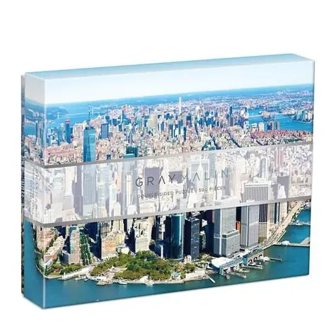 Galison Obojstranné puzzle New York City Gray Malin / 500 dielikov / od 8 rokov
