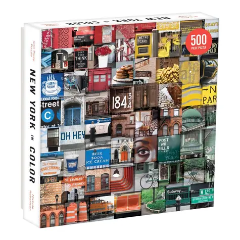 Galison Puzzle farebný New York / 500 dielikov / od 8 rokov
