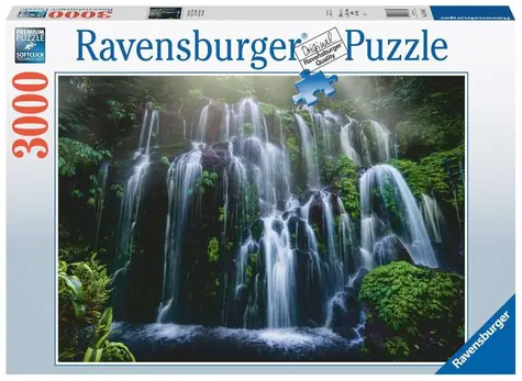 Ravensburger Vodopád na Bali / 3000 dielikov / od 14 rokov