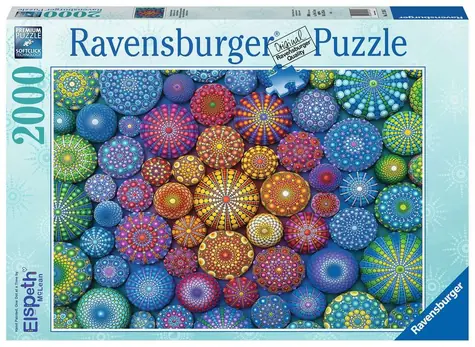 Ravensburger Dúhové mandaly / 2000 dielikov / od 14 rokov
