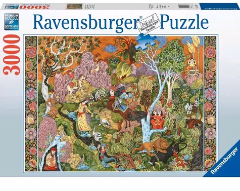 Ravensburger Záhrada slnečných znamení - 3000 dielikov / od 12 rokov