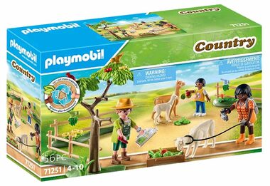 Playmobil® Country 71251 Výlet s alpakami / Počet dielikov: 56 / od 4 rokov