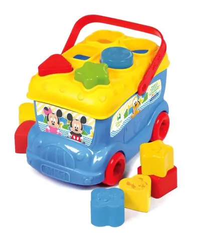Clementoni - Autobus Mickey / od 10 mesiacov