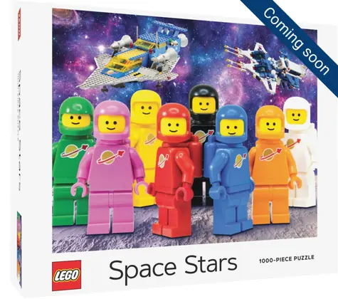 Chronicle Books Puzzle LEGO Vesmírni hrdinovia / 1000 dielikov / od 8 rokov
