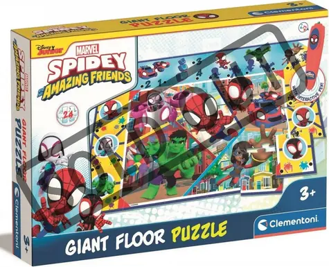 Clementoni PUZZLE MARVEL Spidey: Úžasní priatelia / 24 dielikov / od 3 rokov