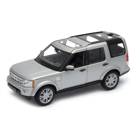 Welly Land Rover Discovery IV strieborná / 1:24 / od 8 rokov