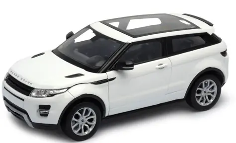Welly WE24021W-W Land Rover Range Rover Evoque biela / 1:24 / od 8 rokov