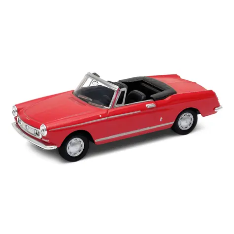 Welly Peugeot 404 červená / 1:34 / od 3 rokov