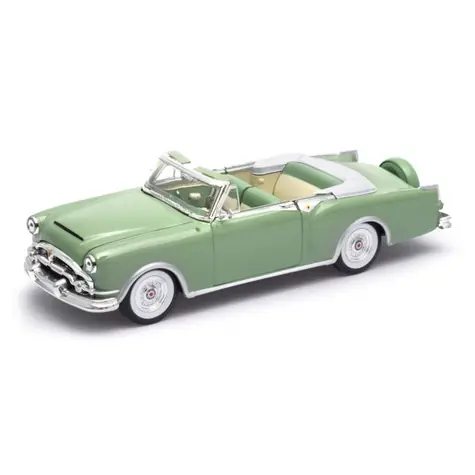 Welly Packard Caribbean (1953) kabriolet zelená / 1:24 / od 8 rokov