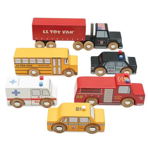 Le Toy Van Set autíček New York / od 2 rokov