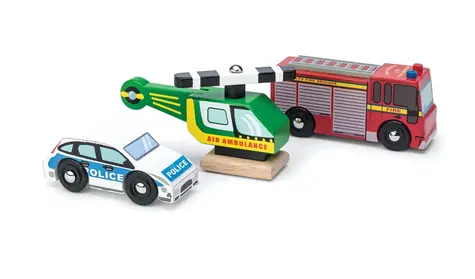 Le Toy Van Set autíček Záchranári / od 2 rokov
