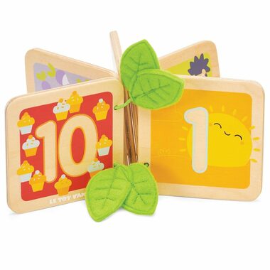 Le Toy Van Petilou Drevená knižka počítanie / od 12 mesiacov