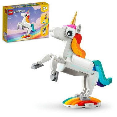LEGO® Creator 3 v 1 31140 Kúzelný jednorožec / Počet dielikov: 145 / od 7 rokov