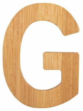 Small Foot Bambusové písmeno G / od 3 rokov