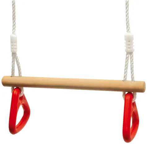 Small Foot Hojdačka s gymnastickými držadlami / nosnosť: 70 kg / od 3 rokov