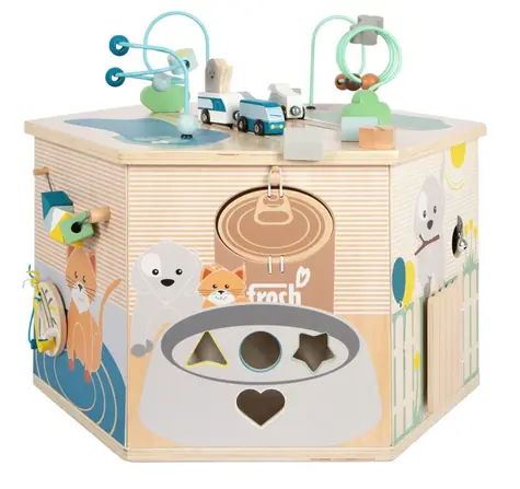 Small Foot Motorická interaktívna kocka Pets XXL / od 12 mesiacov