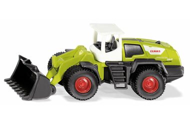 SIKU Blister - traktor Claas Torion s predným ramenom / od 3 rokov