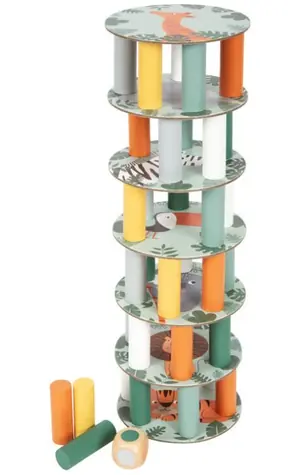 Small Foot Vratká veža Safari / od 3 rokov